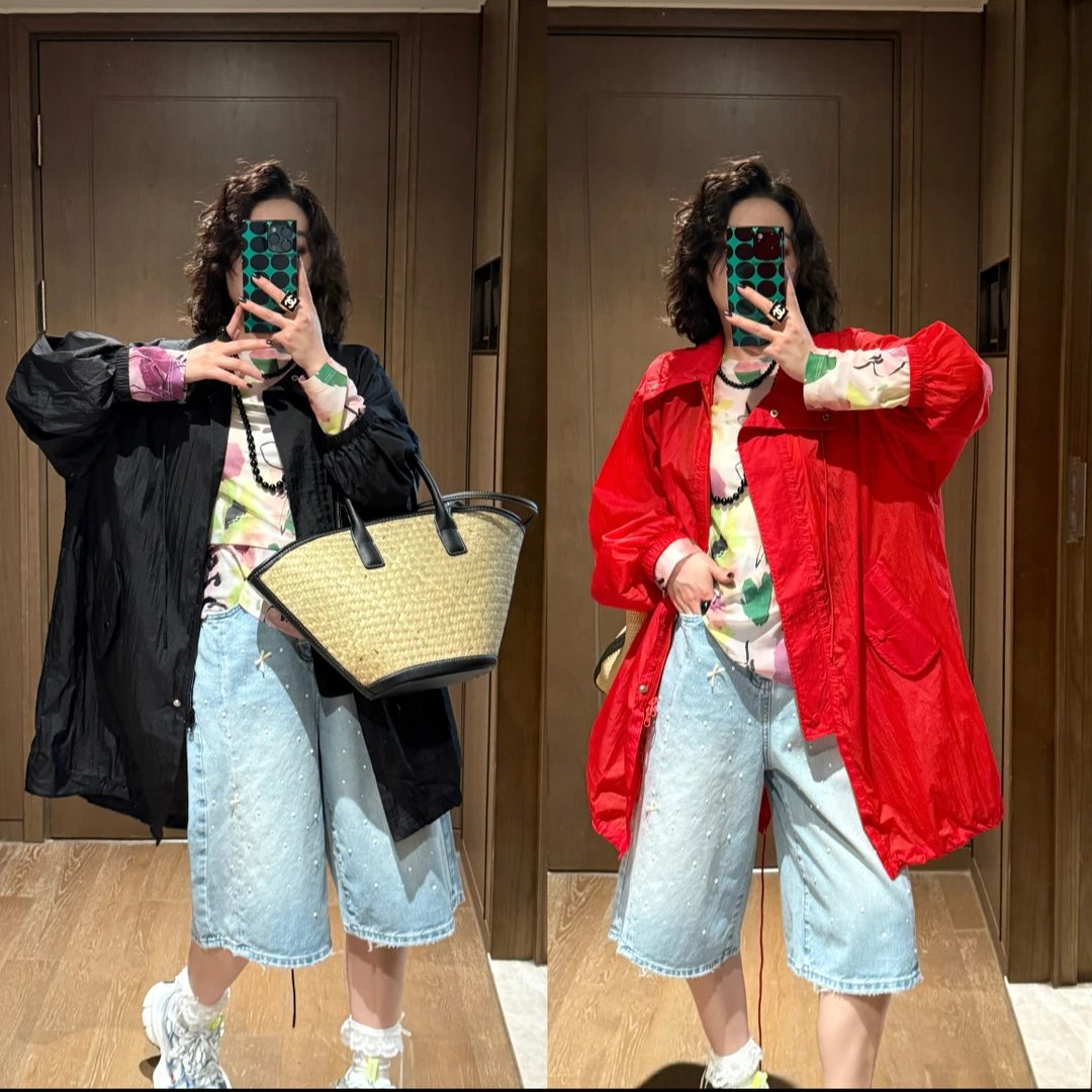 YDFSTUDIO小众【自由之风】欧货高品翻领防嗮设计时尚百搭外套