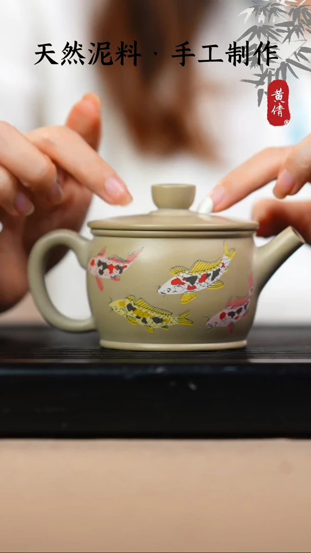 壶无礼盒建水紫陶微瑕作品8