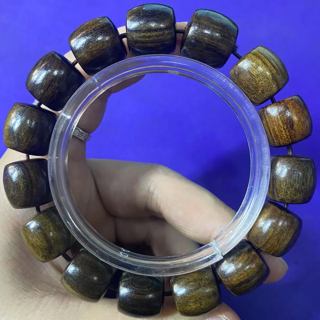 T86 沉木1.5cm精工直切手串