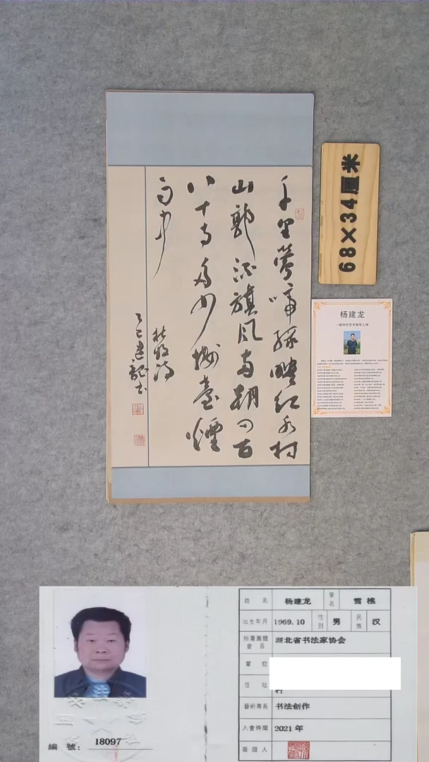 书法龙老师书法精品纯手写 68*34