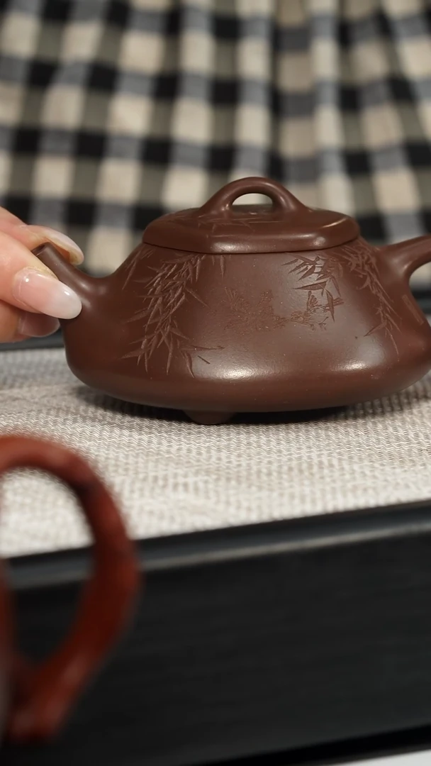 茶壶紫砂【P022】六方雅瓢 160c   HH
