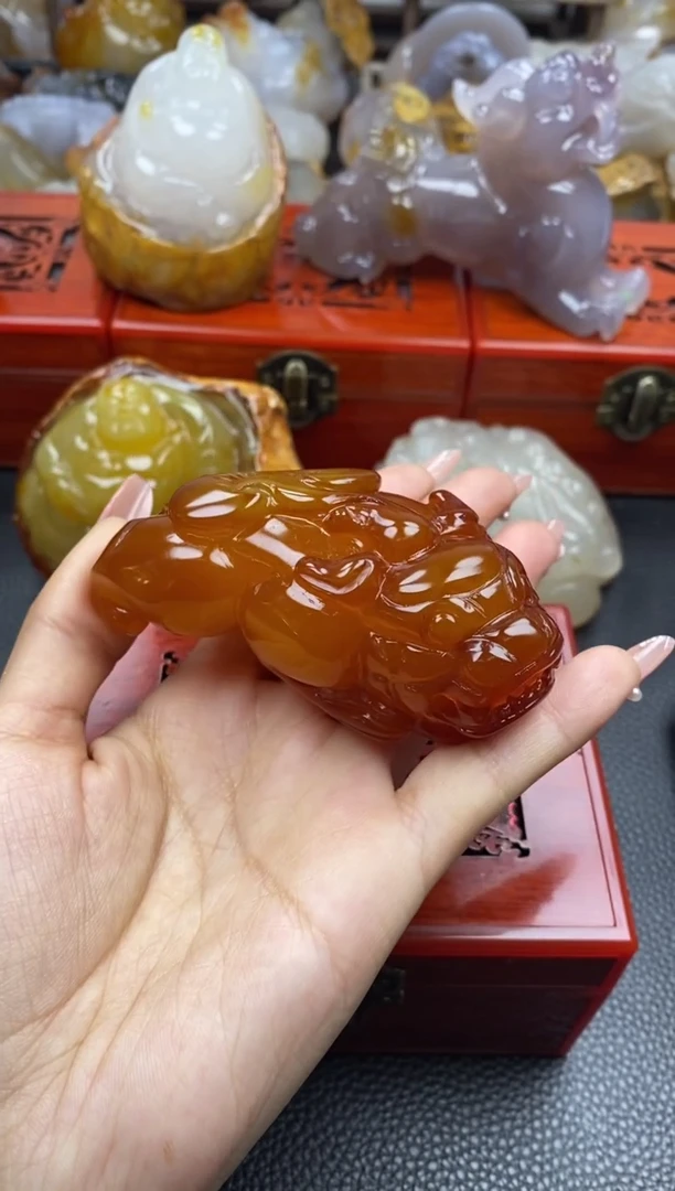 【闪购商品】玛瑙/玉髓手把未镶嵌00