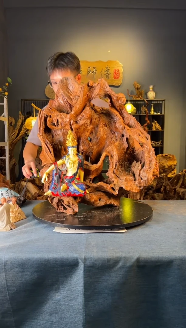 木卢师傅根艺作品（不包含人物摆件）