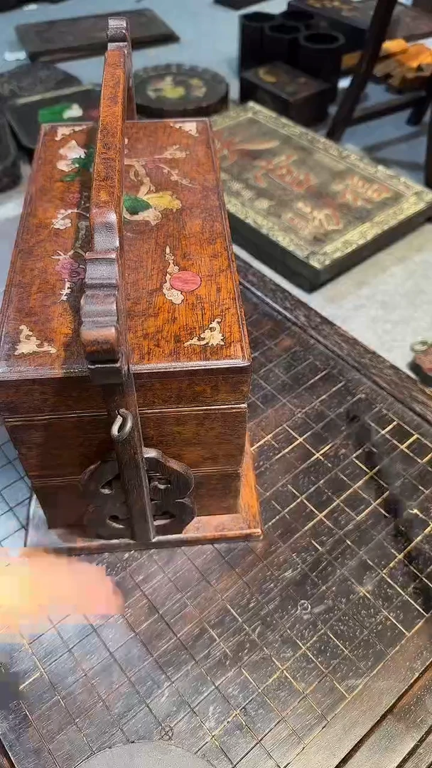 檀香紫檀（小叶紫檀）紫檀拆件雕刻板以直播间实物为准微瑕老物件