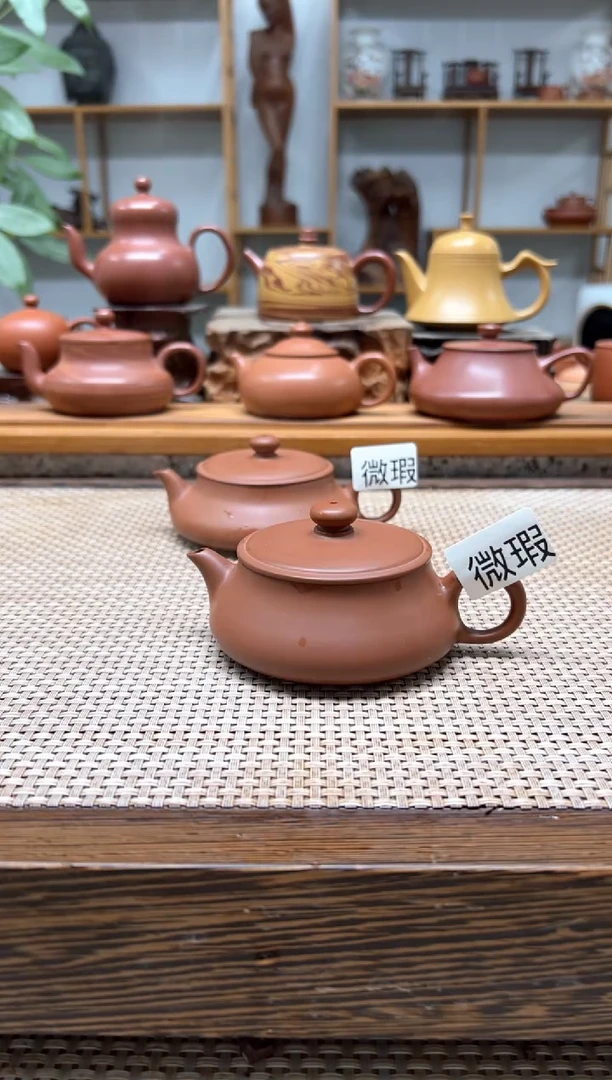 原矿朱泥全手 微瑕明炉 90cc