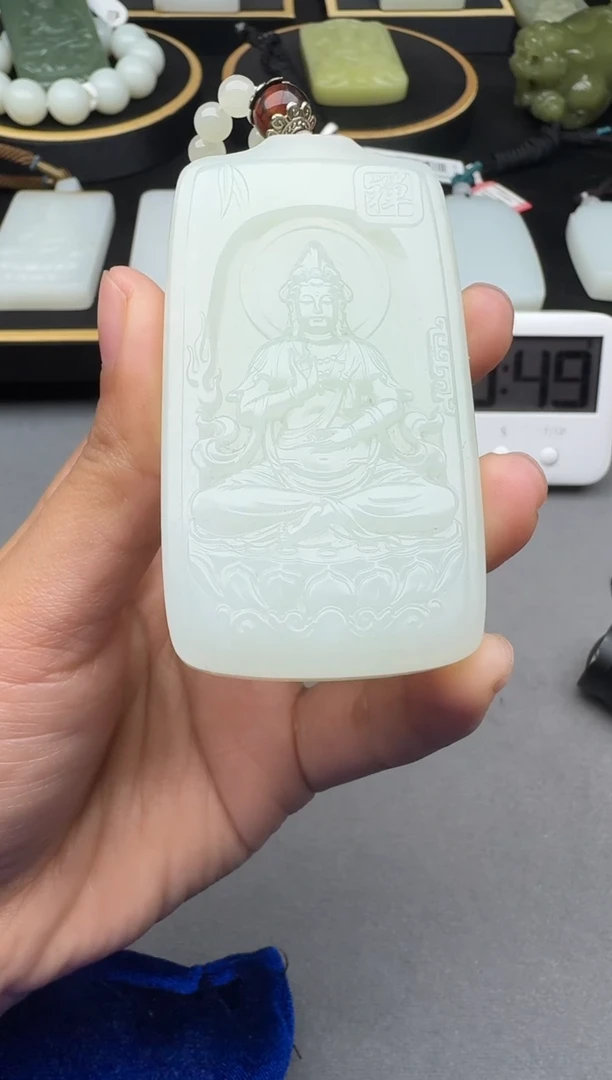 颈饰未镶嵌和田玉1