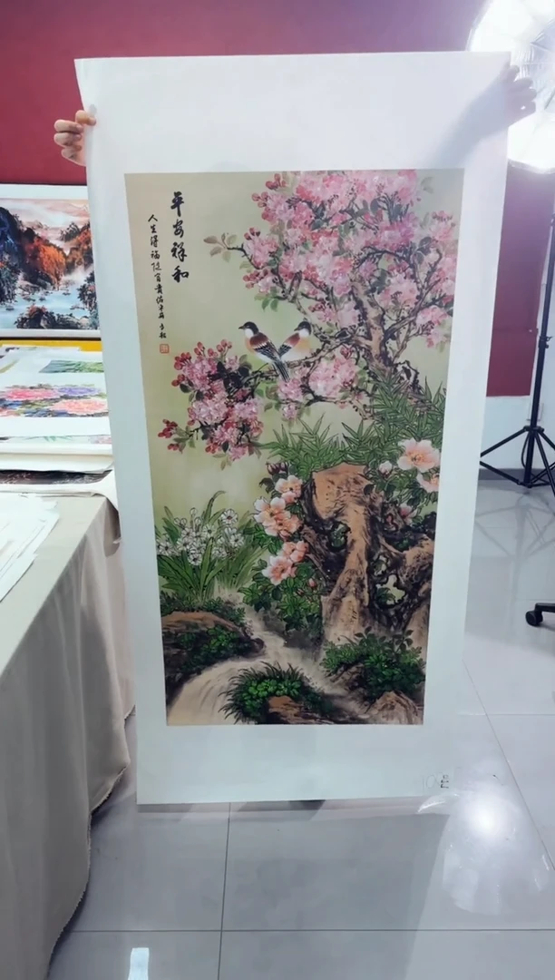 国画匠铜文心专属字画链接