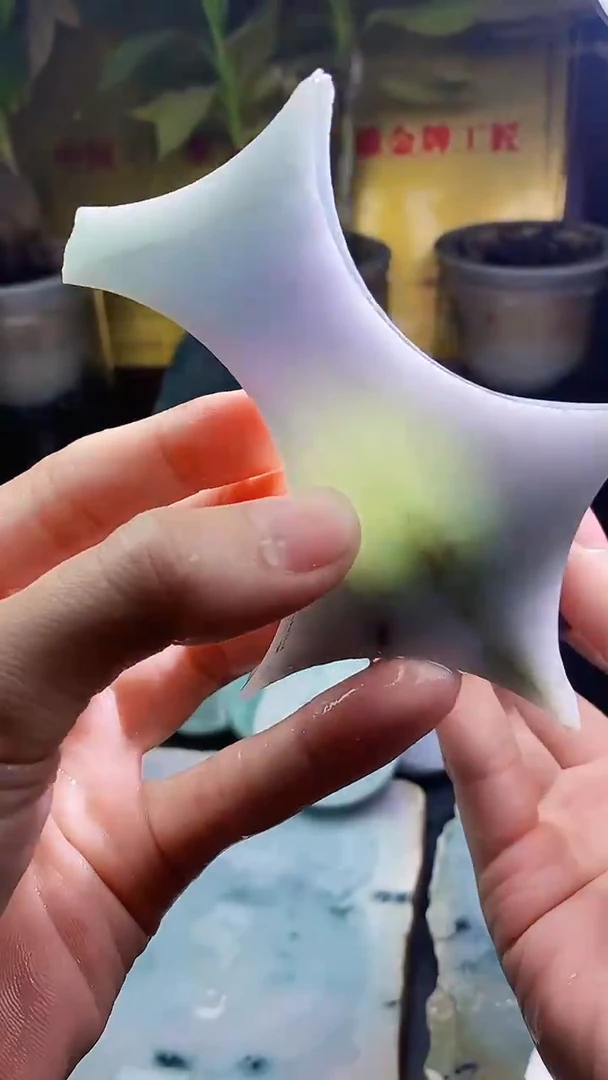 未镶嵌挂件翡翠小雨6