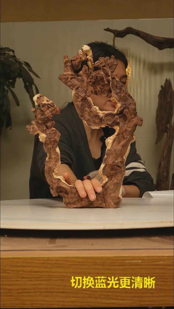 木熊****n根雕摆件类065