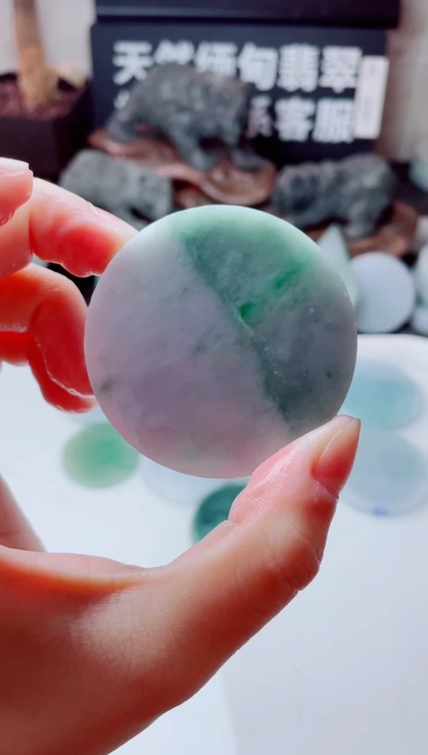 翡翠未镶嵌颈饰1642.....