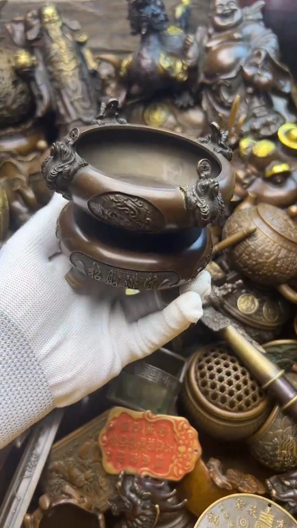精美铜器，点击下单
