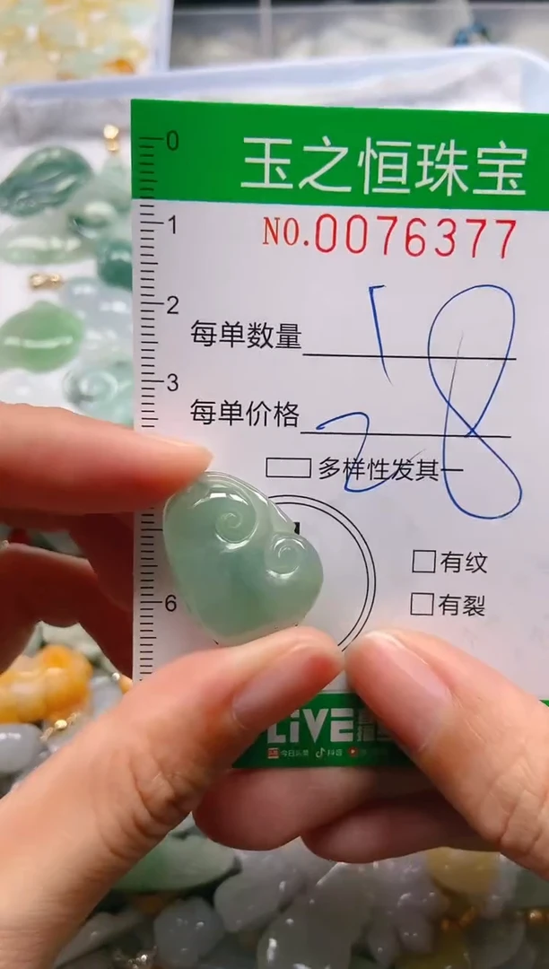 翡翠未镶嵌颈饰闪购0076377