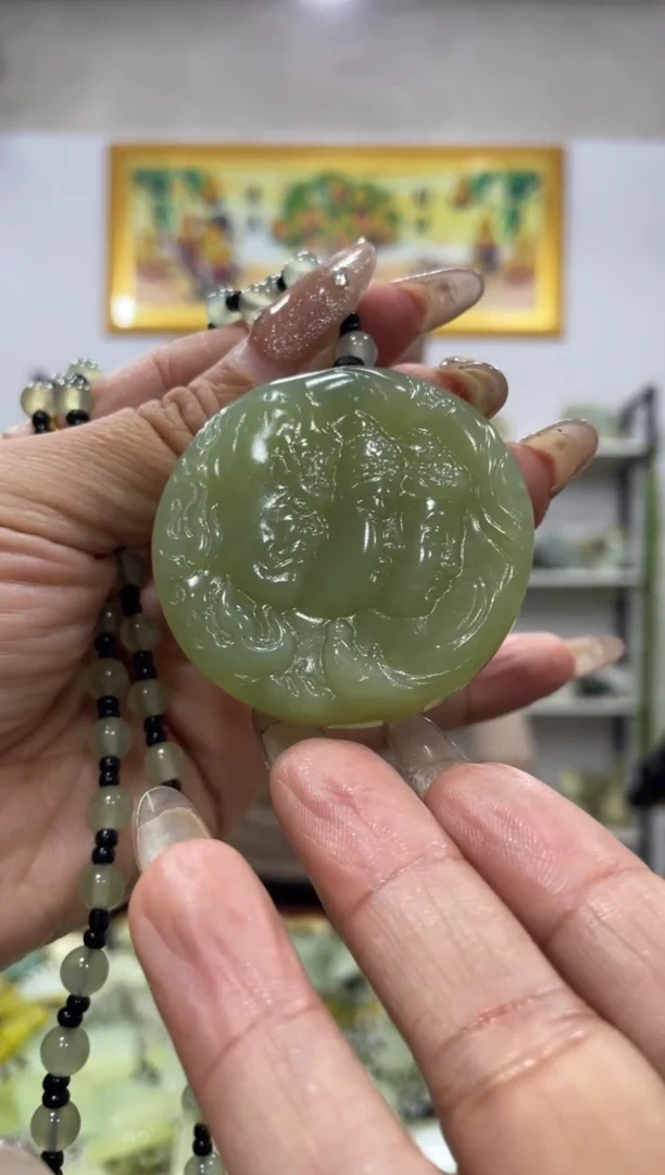 【闪购商品】岫玉吊坠未镶嵌