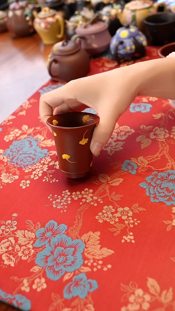 三生有幸杯子宜兴紫砂