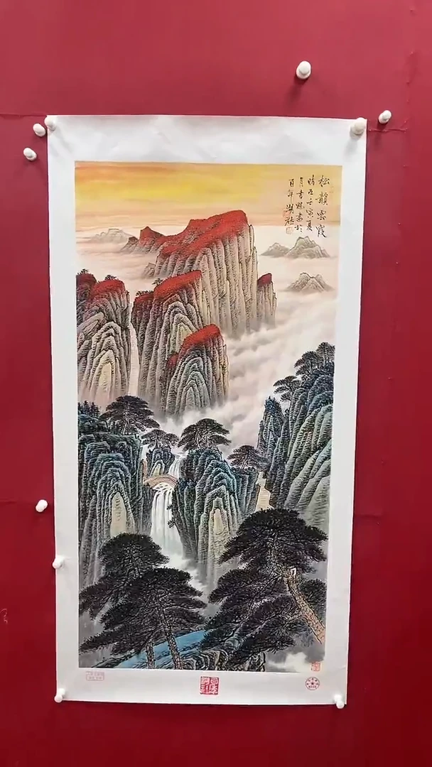 【闪购商品】国画书魁-绘画作品-23