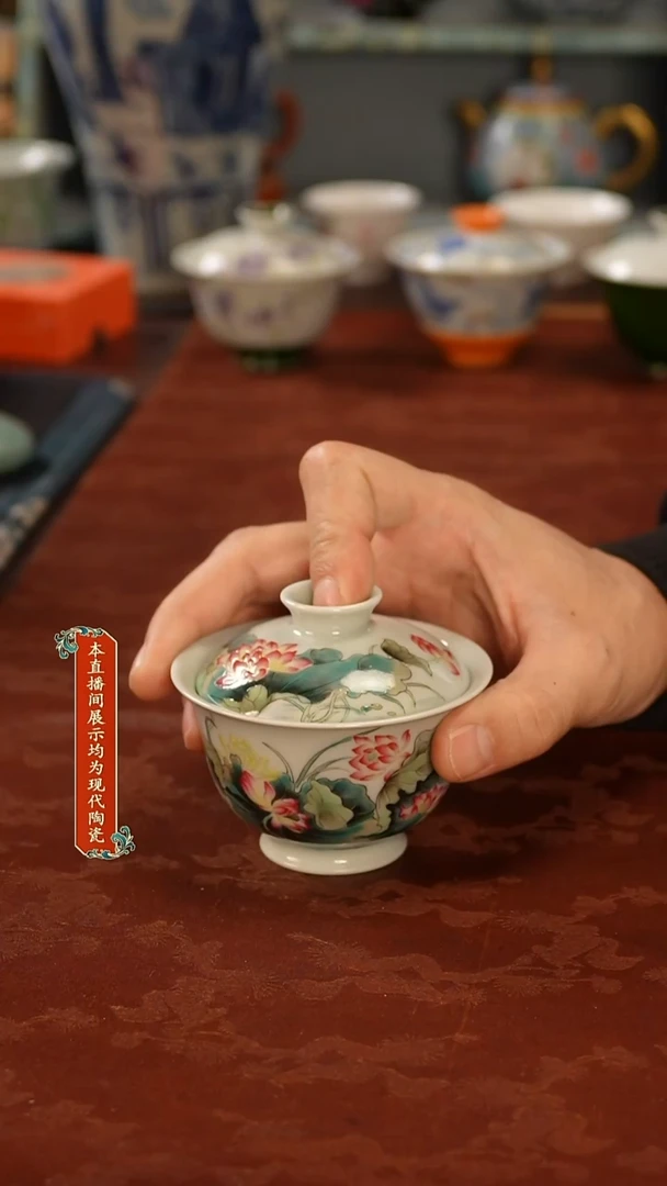 陶瓷景德镇手工手绘美器
