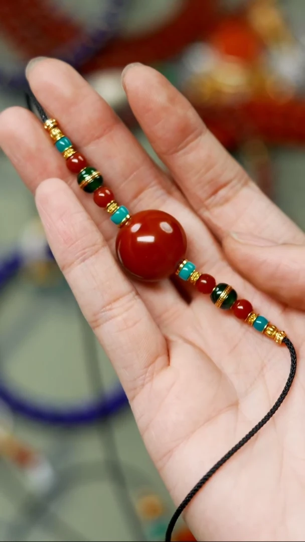 【闪购商品】南红玛瑙文玩配饰未镶嵌文玩配饰