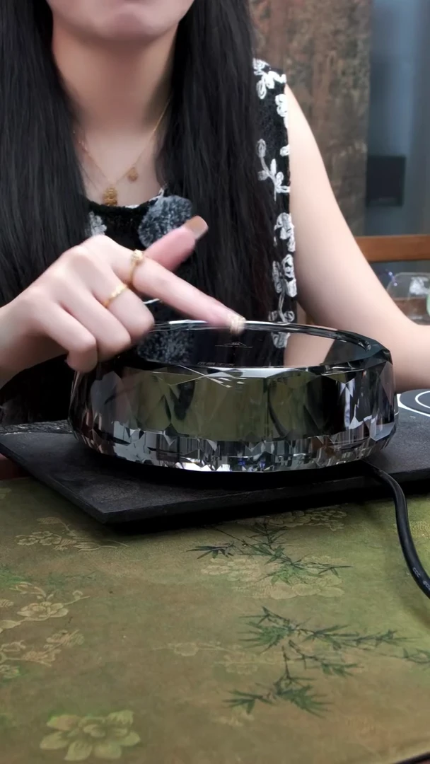 禾器 璀璨水晶电陶炉圆形