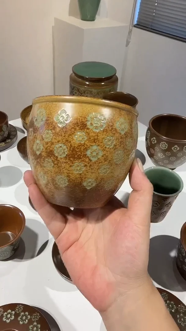 青瓷手工茶器包邮
