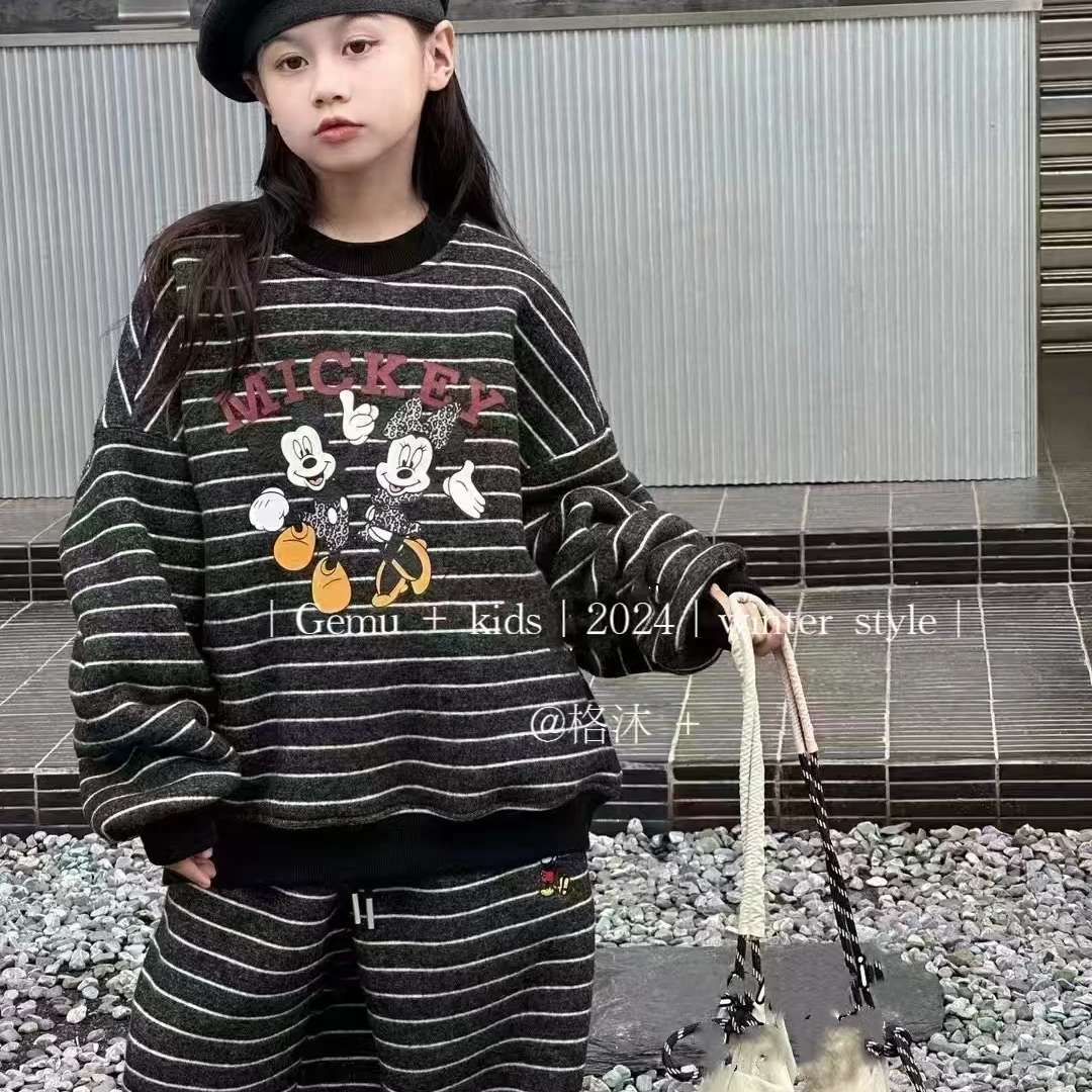 2025冬季儿童卡通时尚舒适百搭套装  2465