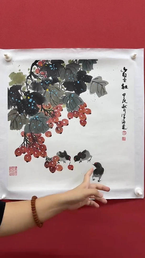 国画常海-国画花鸟2平尺A0305