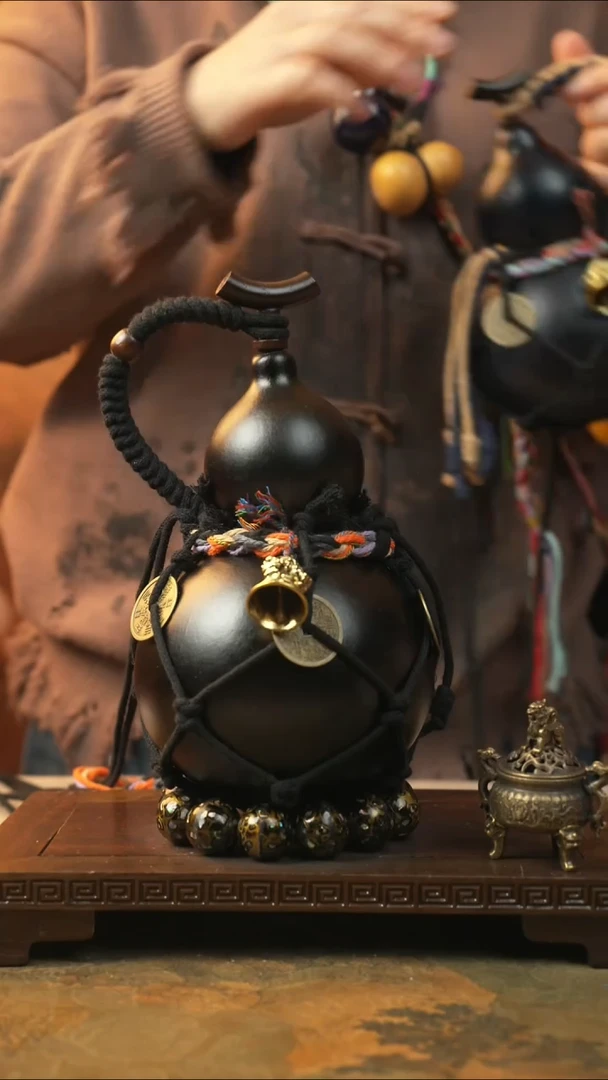 186大漆一物一拍记葫堂出品【不带手串】