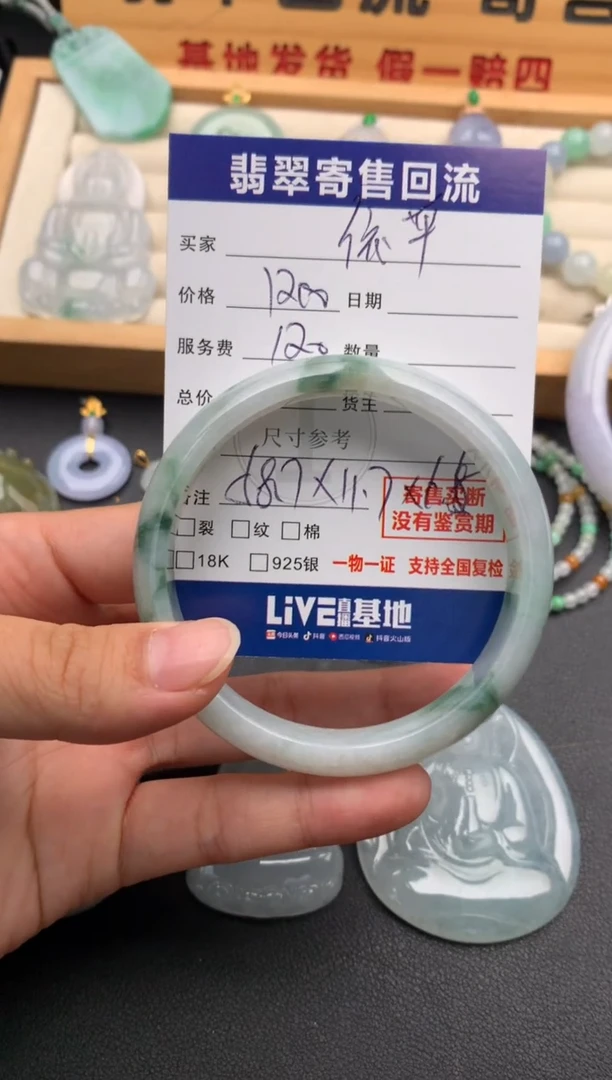 未镶嵌手镯翡翠依*平10145875