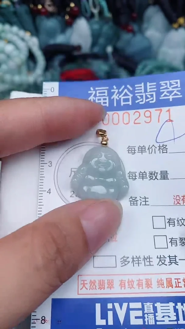 翡翠未镶嵌颈饰...0002971