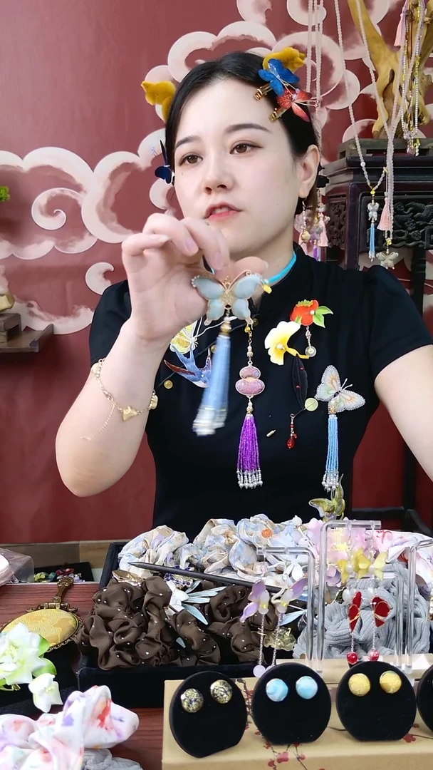 刺绣非遗绒花002