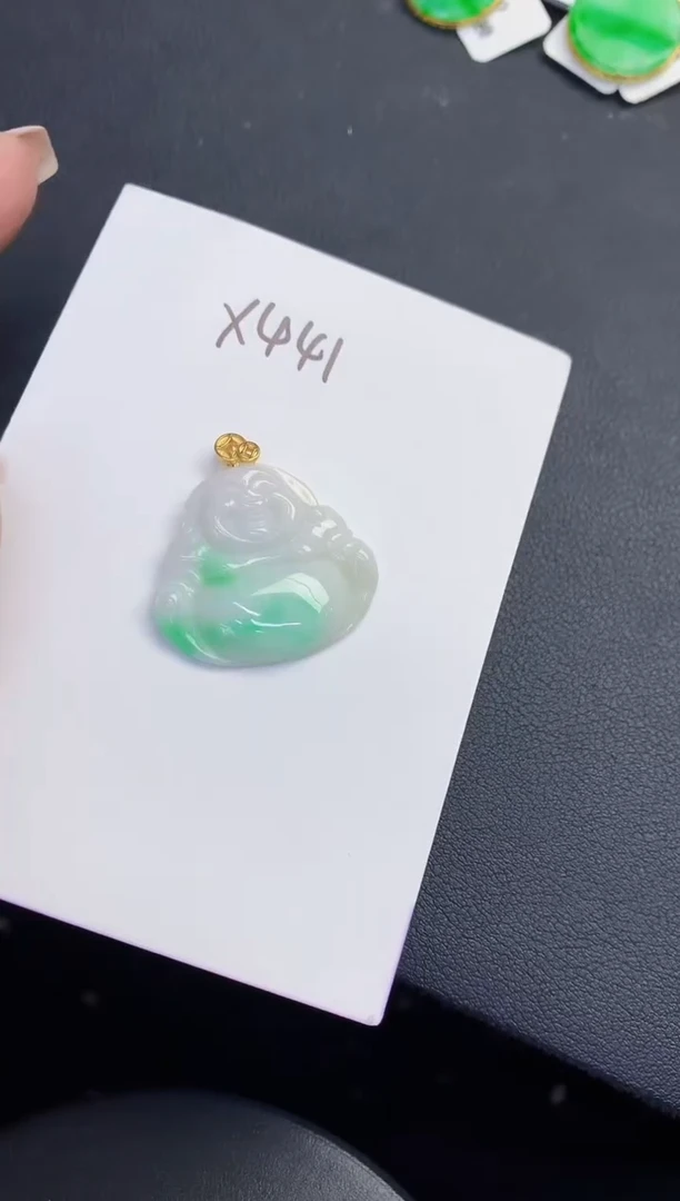 颈饰未镶嵌翡翠缅甸天然翡翠A货