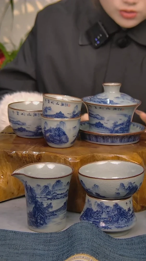 【闪购商品】简装家用款6件套 陶瓷家用茶具系列