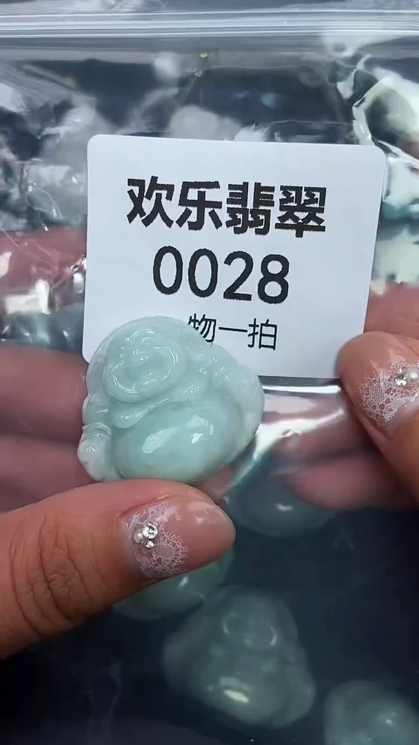 颈饰未镶嵌翡翠缅甸天然翡翠0028