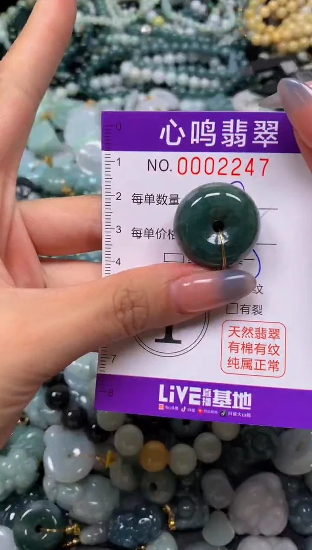 颈饰未镶嵌翡翠闪购002247