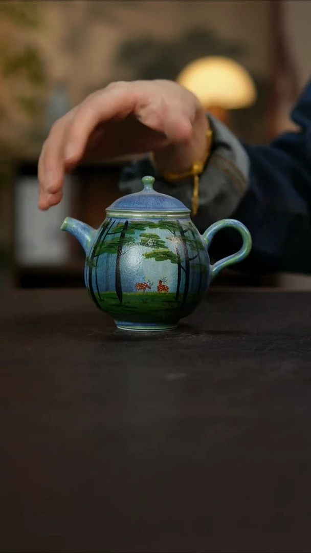 杯景德镇陶瓷杯碗柴烧多人