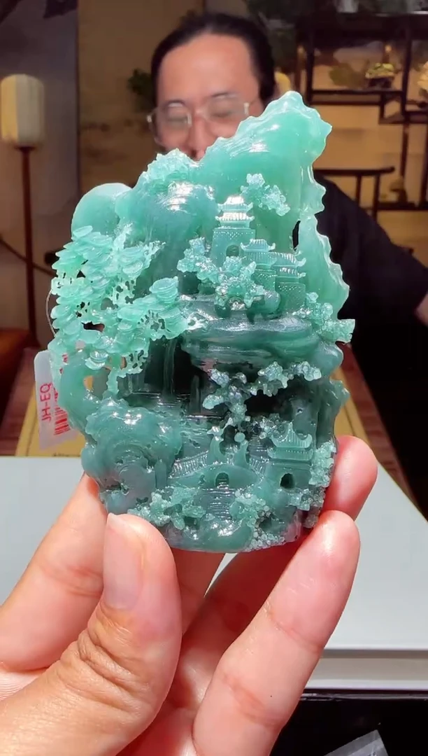 定制翡翠未镶嵌L-@@QJYD051193