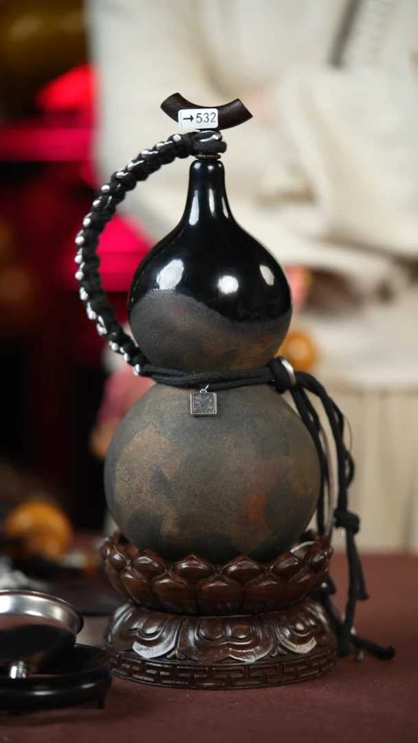 【闪购商品】532号700ml左右的非遗漆器酒葫芦