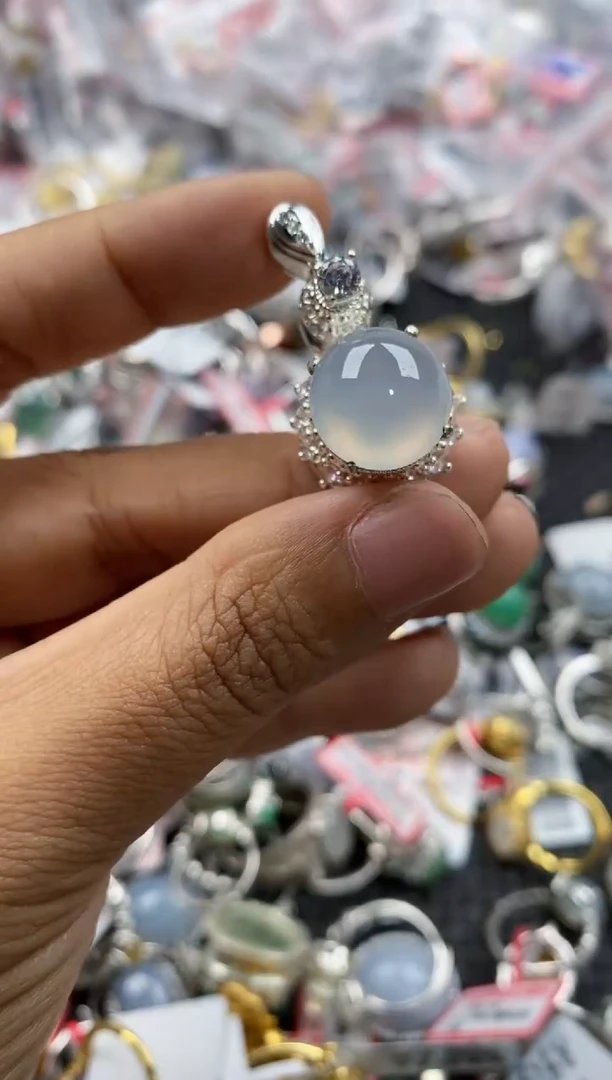未镶嵌戒指翡翠999             4