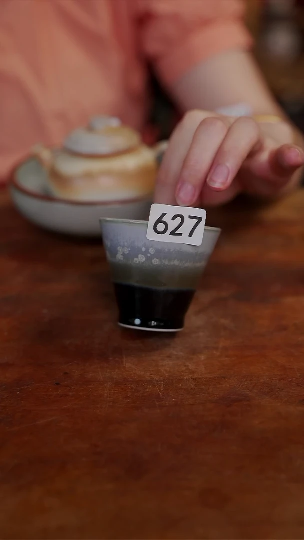 杯等烟雨陶瓷手作主人杯627