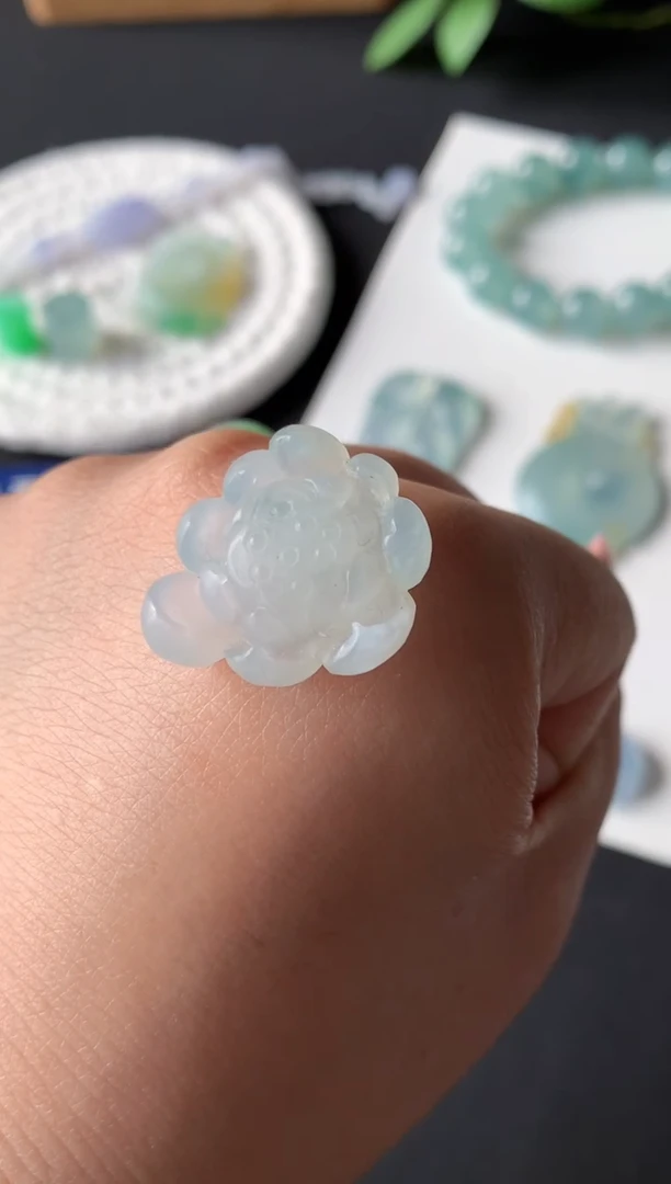 未镶嵌定制翡翠0802603212尺寸24*22*6.3