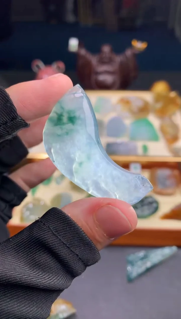 未镶嵌定制翡翠天然翡翠裸石（包工）