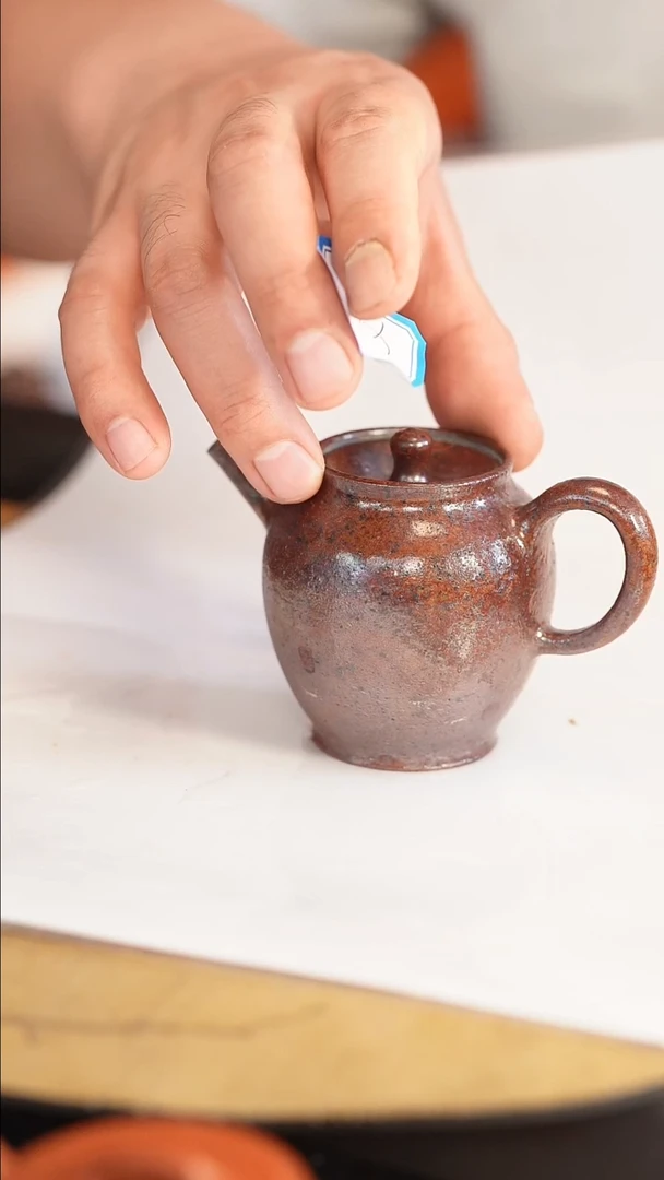 茶壶紫砂原矿手工制作