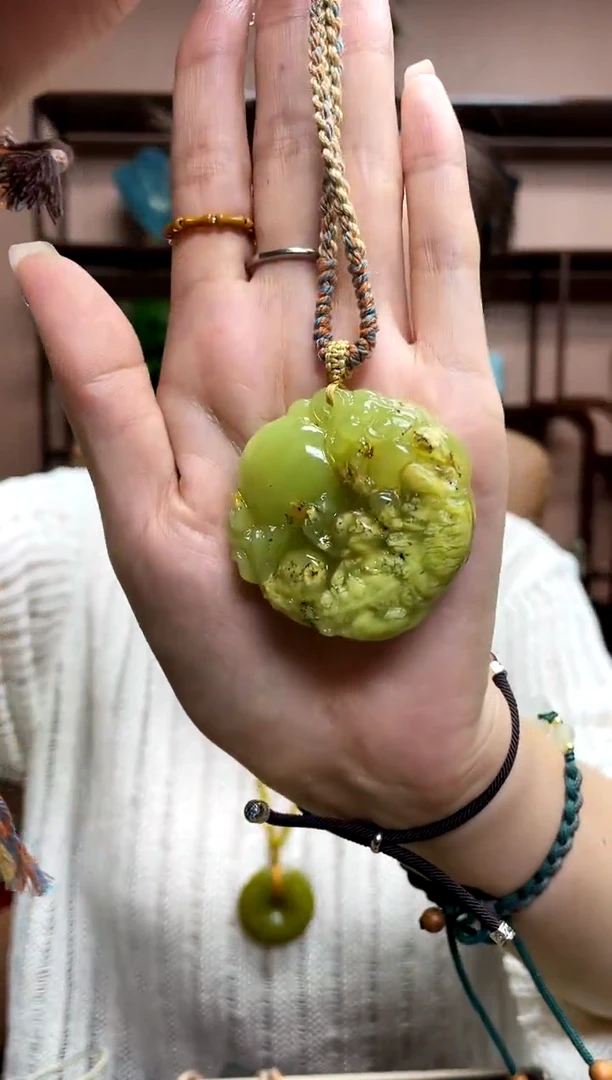 【闪购商品】岫玉吊坠未镶嵌·