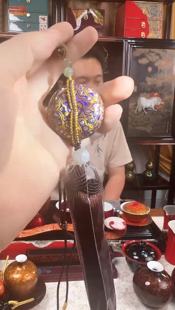 非遗太古大漆挂坠