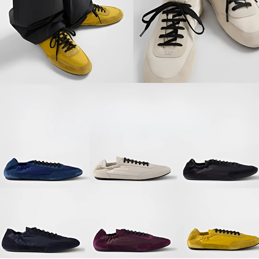 【男款】25升级款P家男士Collapse再生尼龙与绒面牛皮运动休闲男鞋