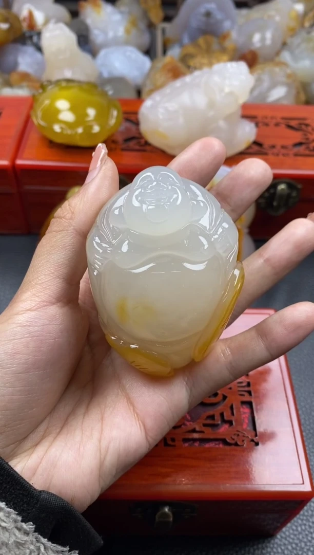 【闪购商品】玛瑙/玉髓手把未镶嵌00