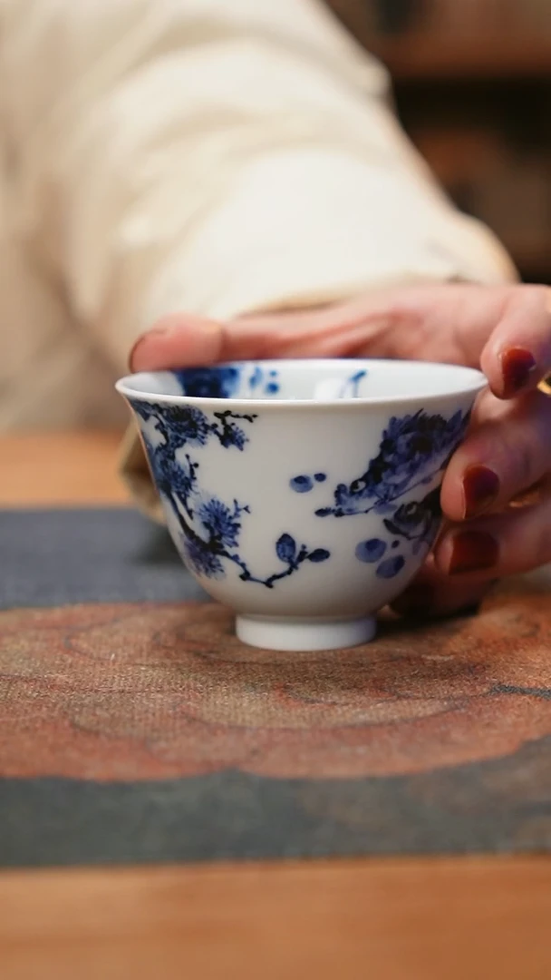 【闪购商品】康亭守艺有余系列：松翠鳜鱼肥铃铛杯