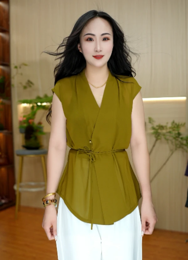 2567-23新款女士小衫上衣