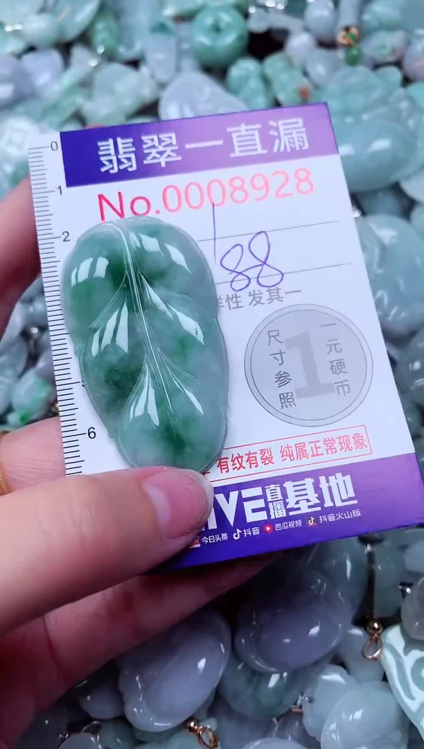 吊坠(不含链)未镶嵌翡翠8928