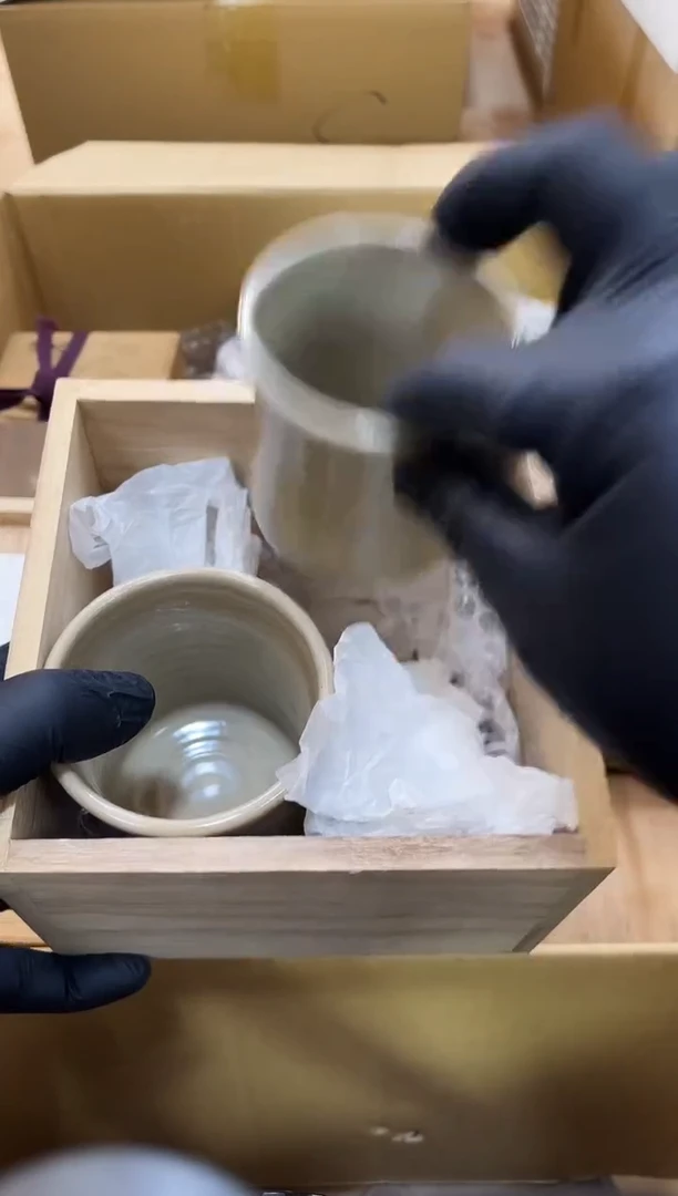 杯如图所示 阁集工艺品