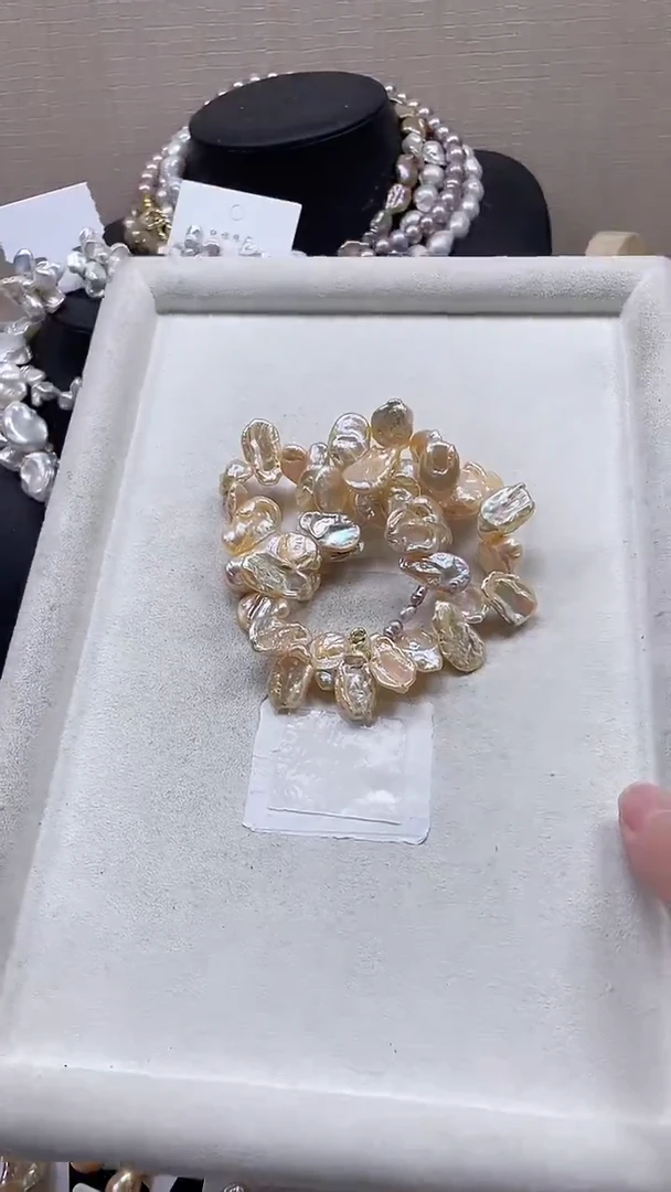 未镶嵌项链淡水珍珠【纯恬饰品】